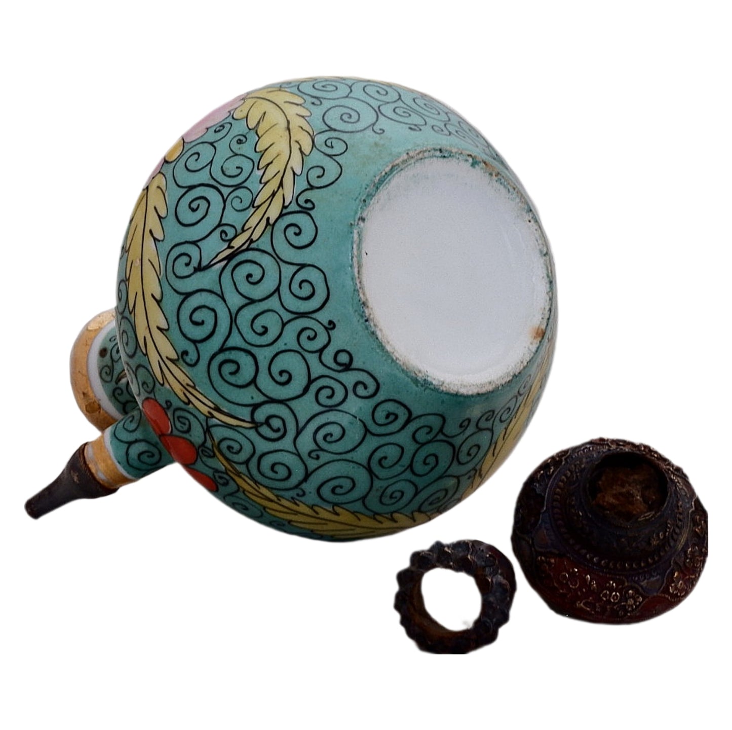 Famille Verte Kendi Vase