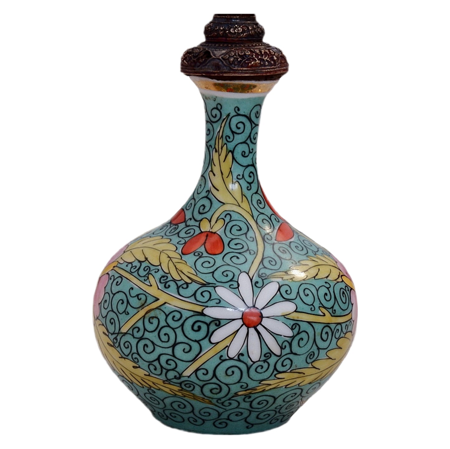 Famille Verte Kendi Vase